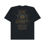 Stussy x Our Legacy Surf Skull Pig. Dyed T-Shirt Clay Overdyed Black