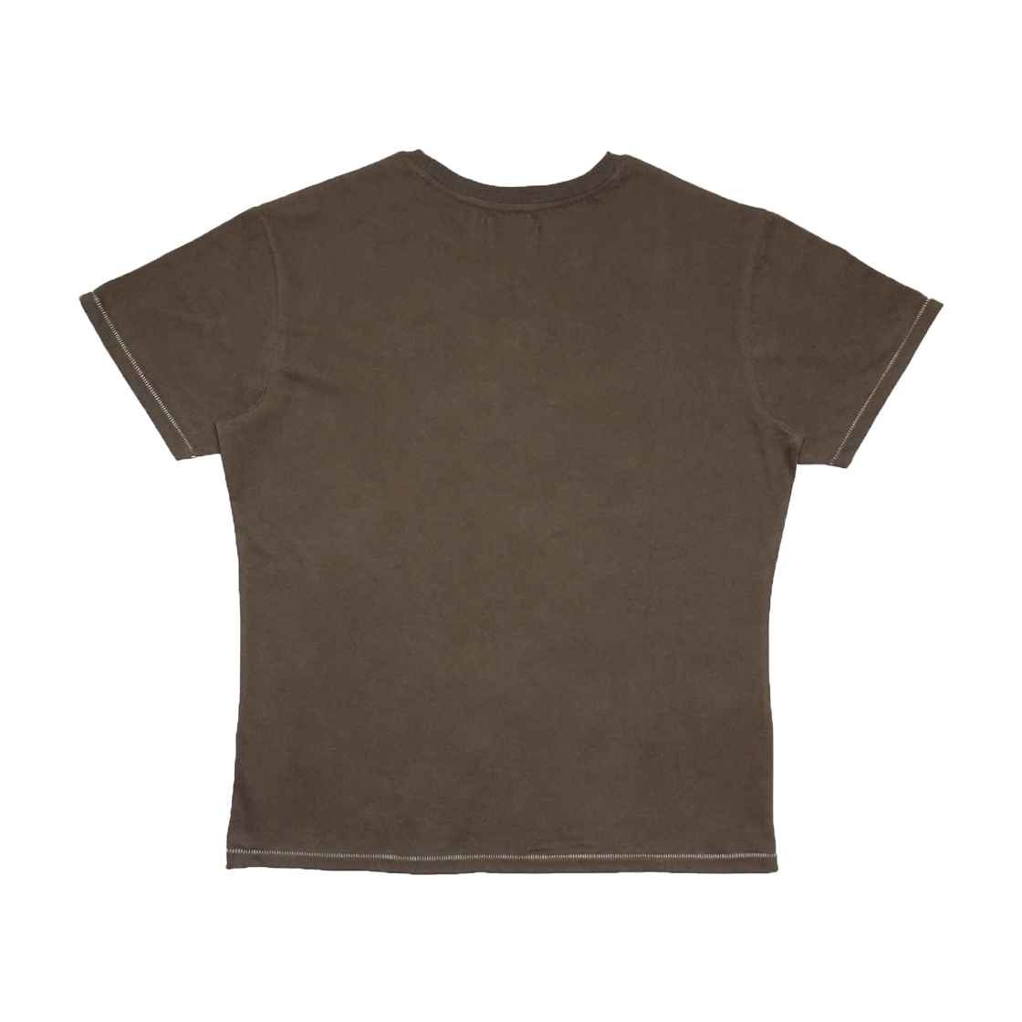 갈릭블루스 04 "갈릭 블루스" 아플리케 로고 티셔츠 브라운(GARLICBLUES 04 "Garlic Blues" Appliqué Logo T-Shirt Brown) - 6