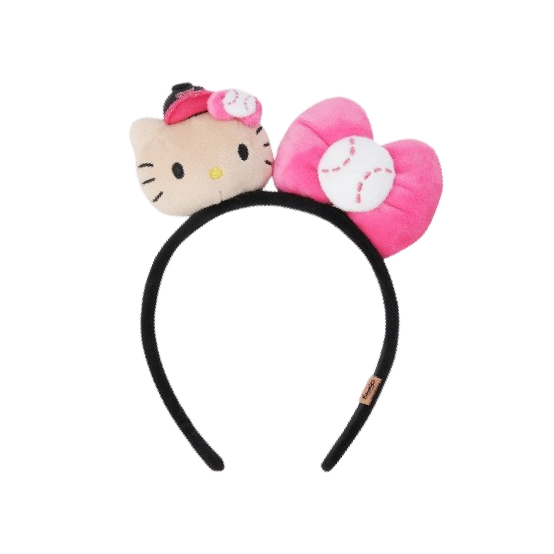 LG 트윈스 x 태닝 헬로 키티 인형 머리띠(LG Twins x Tanning Hello Kitty Plush Headband)