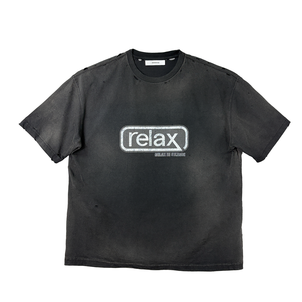 논노드 릴렉스 티셔츠 블랙(Nonnod Relax T-Shirt Black)