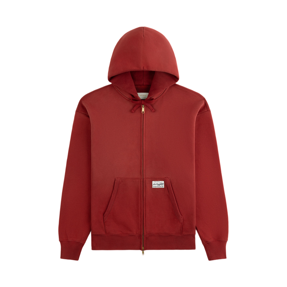 - Aime Leon Dore Sun Faded Full Zip Hoodie Merlot