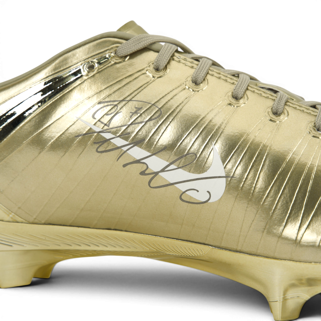 나이키 머큐리얼 슈퍼플라이 RGN FG SE CR7 메탈릭 골드 스타(Nike Mercurial Superfly 1 RGN FG SE CR7 Metallic Gold Star) - 8