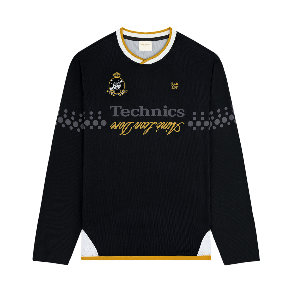 - Aime Leon Dore x Technics Soccer Jersey Jet Black