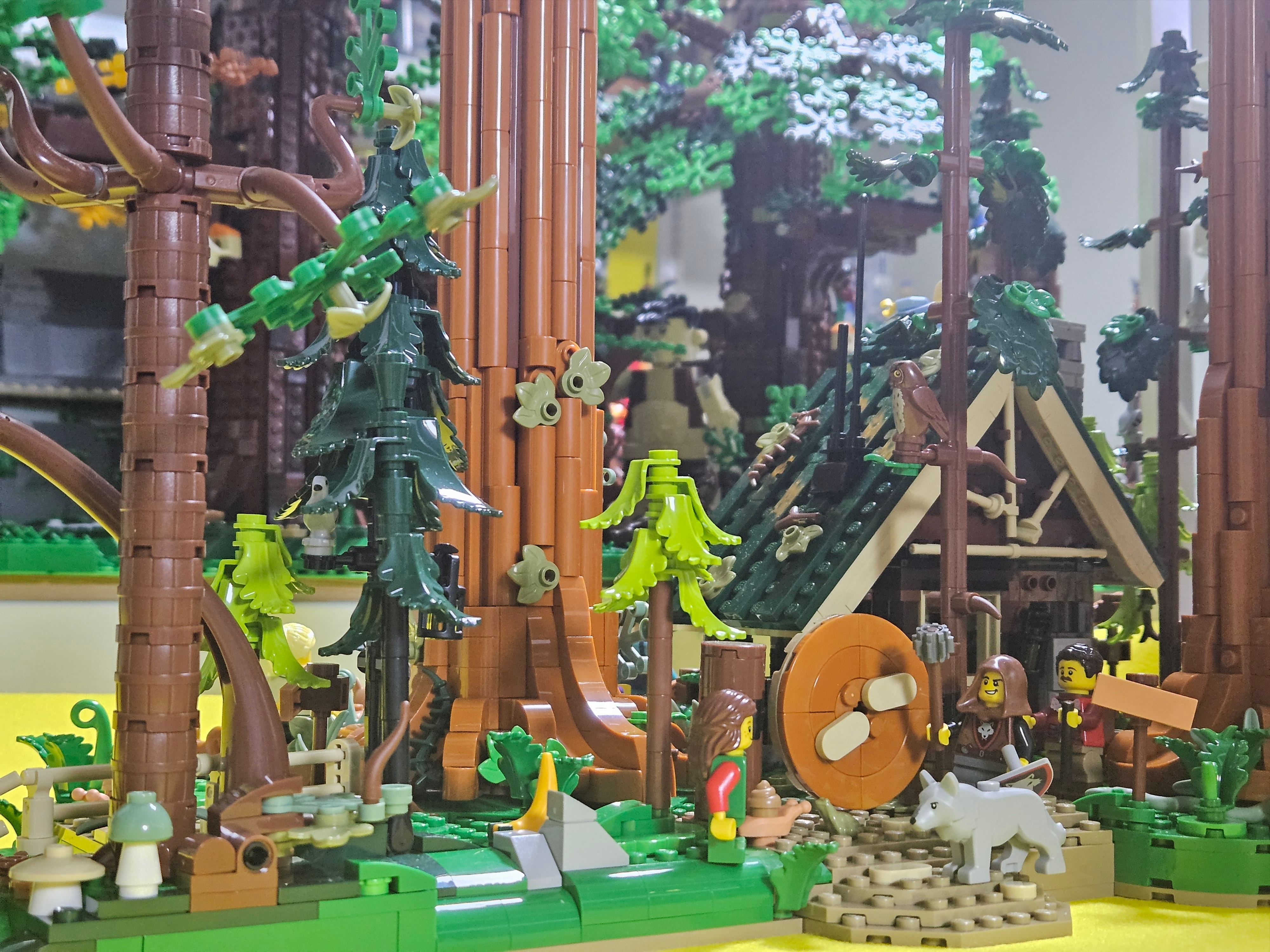 Lego Bricklink Sequoia Tree Trail 착용 스타일 - 3