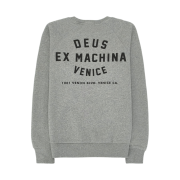 Deus Ex Machina Venice Address Crew Grey Marie