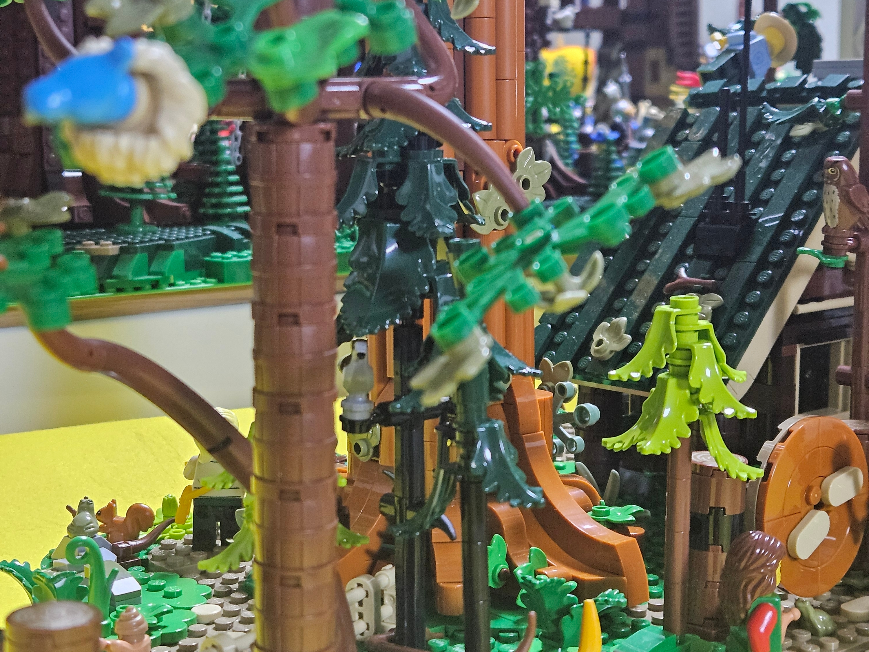 Lego Bricklink Sequoia Tree Trail 착용 스타일 - 7