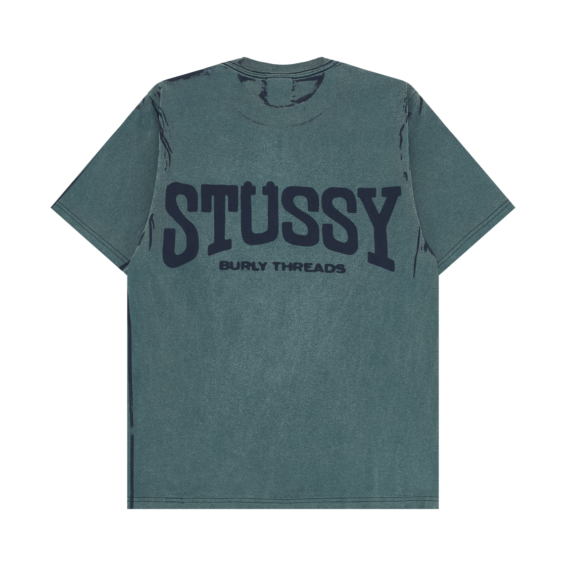 스투시 벌리 스톤 워시드 티 네이비(Stussy Burly Stone Washed Tee Navy) - 2