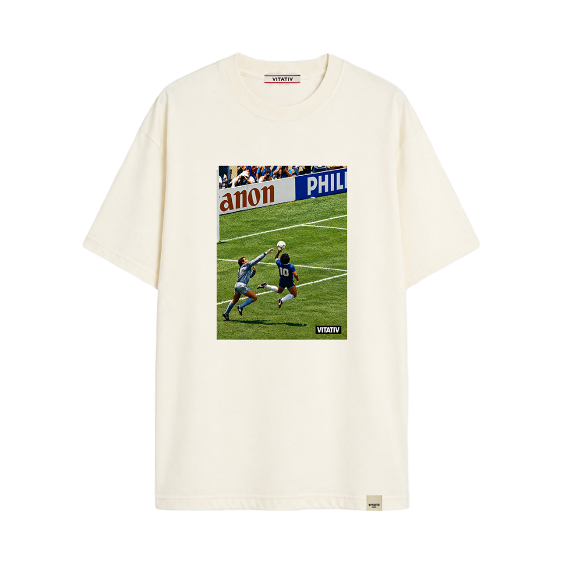 비타티브 신의손티 아이보리(VITATIV Hand of god Tee Ivory) - 1