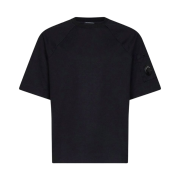 C.P. Company Cotton Short Sleeve T-Shirt Black - 26FW