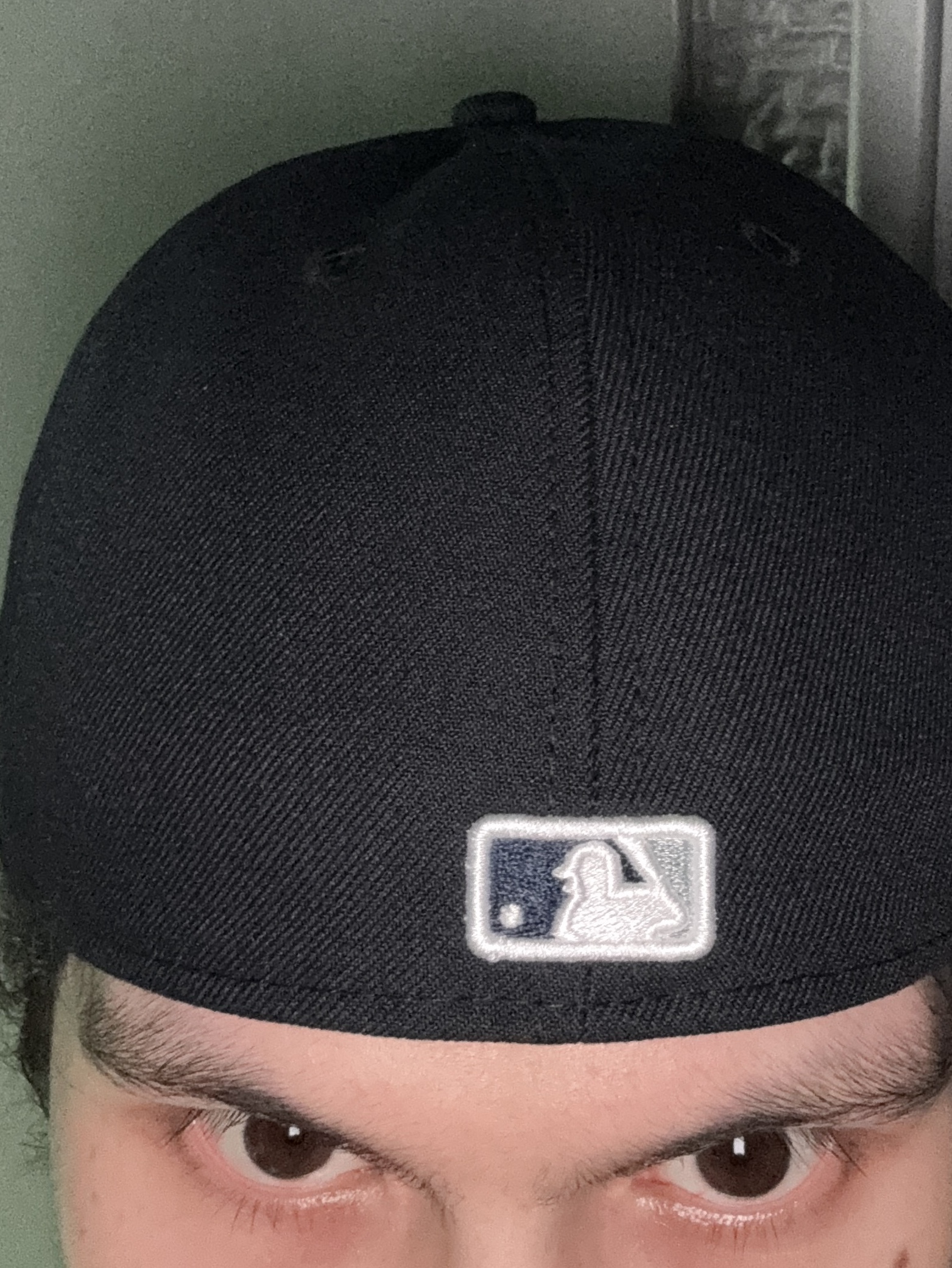New Era 59Fifty MLB Authentic New York Yankees Game Navy 착용 스타일 - 2