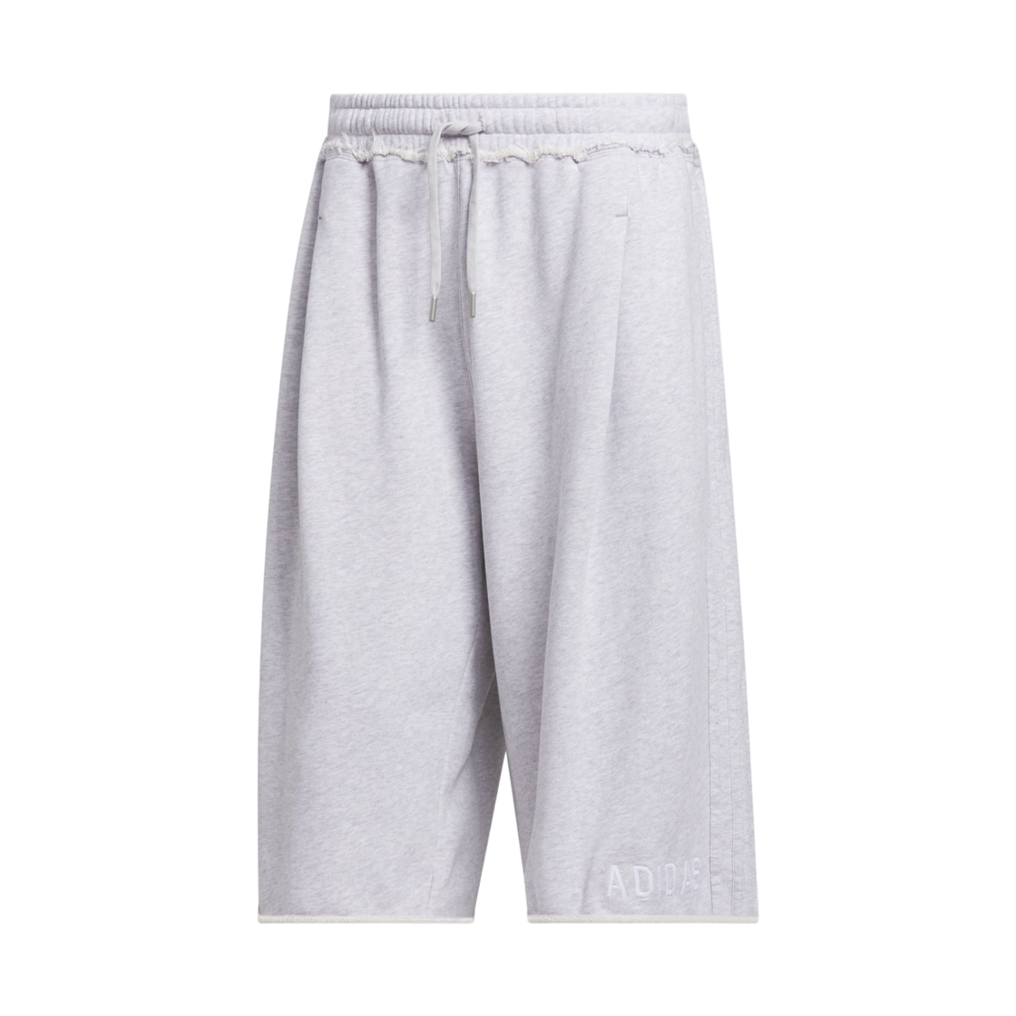 KT7876 Adidas Originals Graphic Sweatshorts Light Grey Heather - KR Sizing