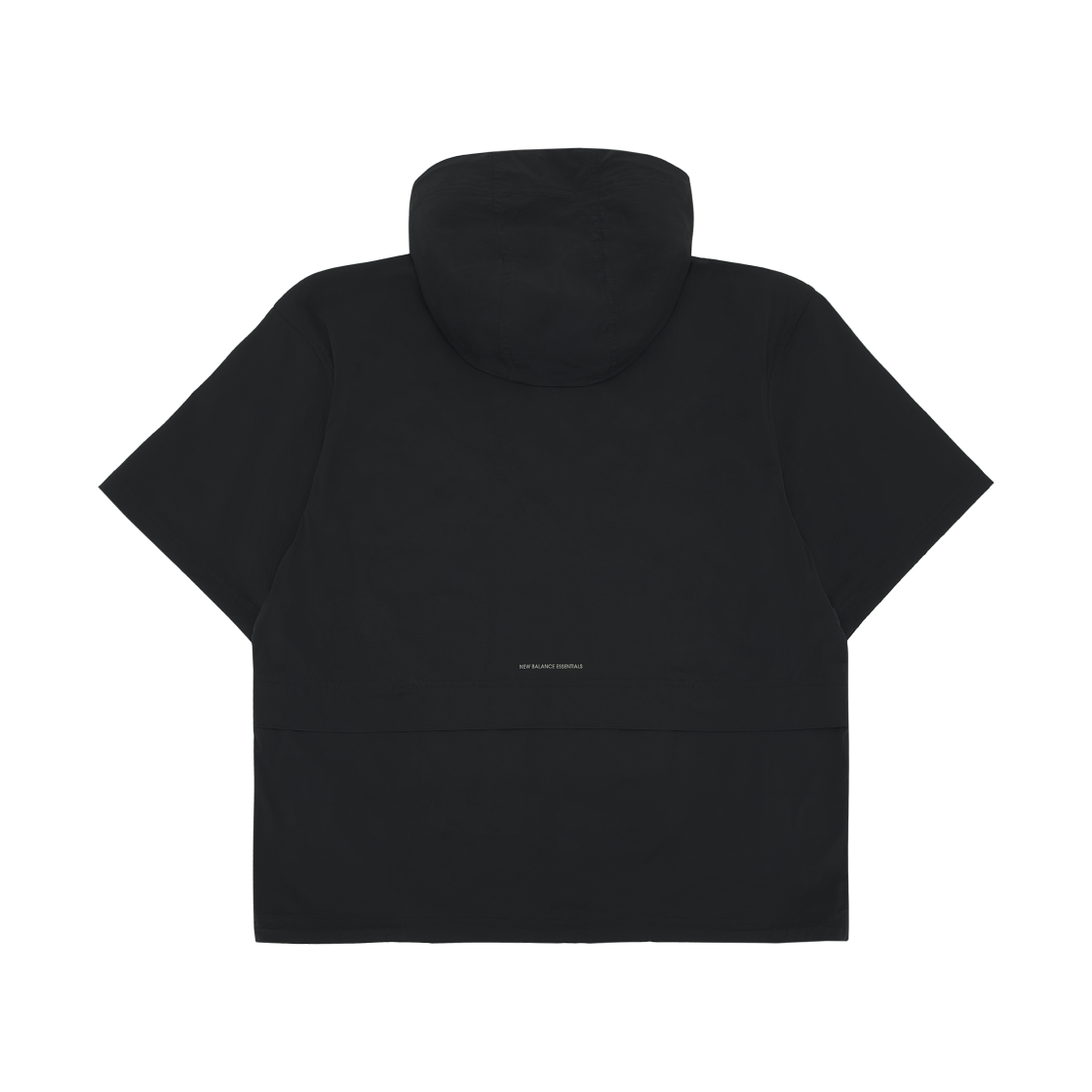 뉴발란스 에센셜 라이트웨이트 스트레치 숏슬리브 아노락 블랙(New Balance Essential Lightweight Stretch Short Sleeve Anorak Black) - 2