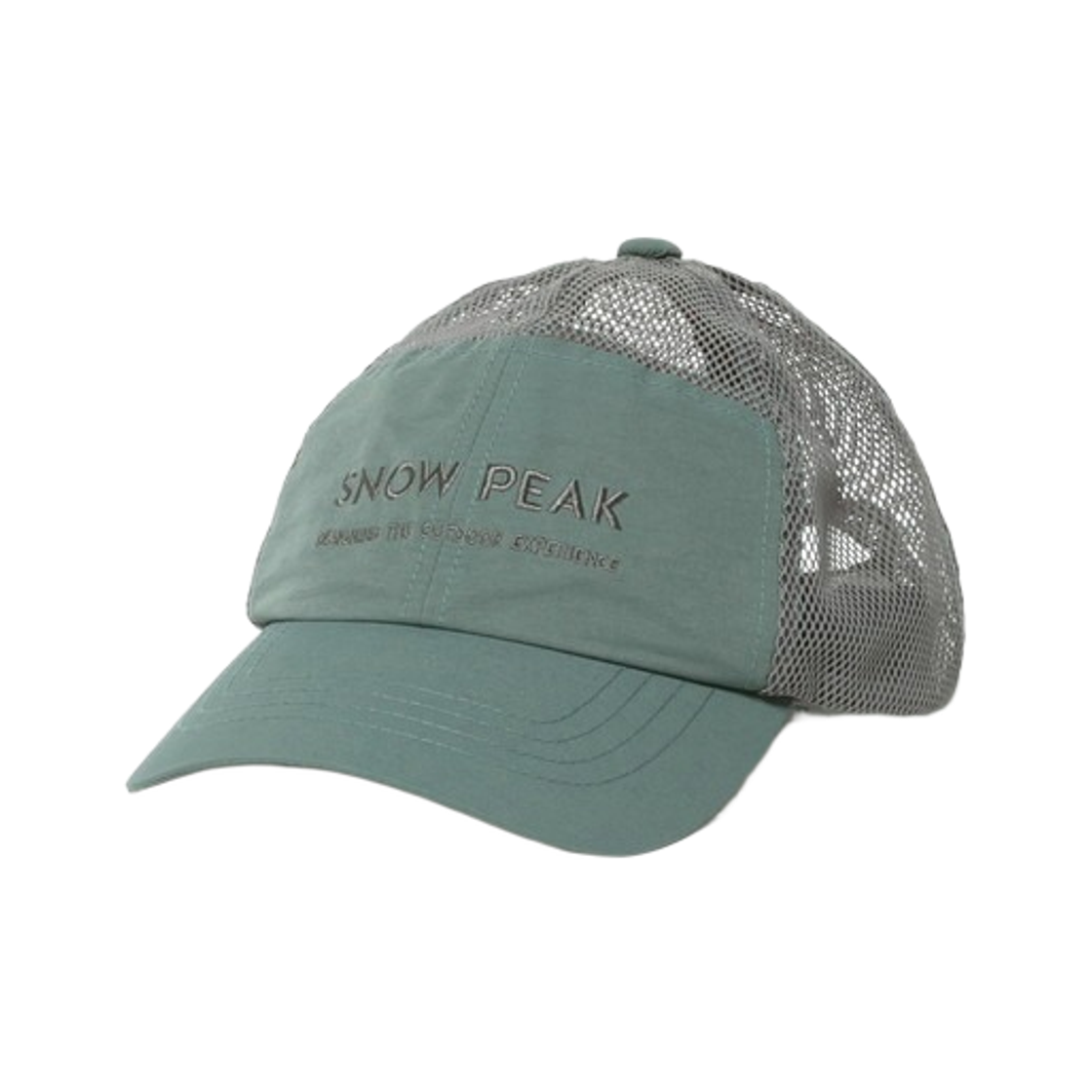 스노우 피크 식스 패널즈 메쉬 캡 다크 그린(Snow Peak Six Panels Mesh Cap Dark Green)