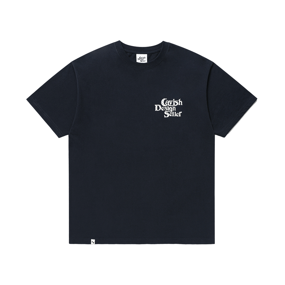 카비시 스타 셀러 로고 숏슬리브 티셔츠 네이비(CAVISH Star Seller Logo SS Tee Navy) - 2