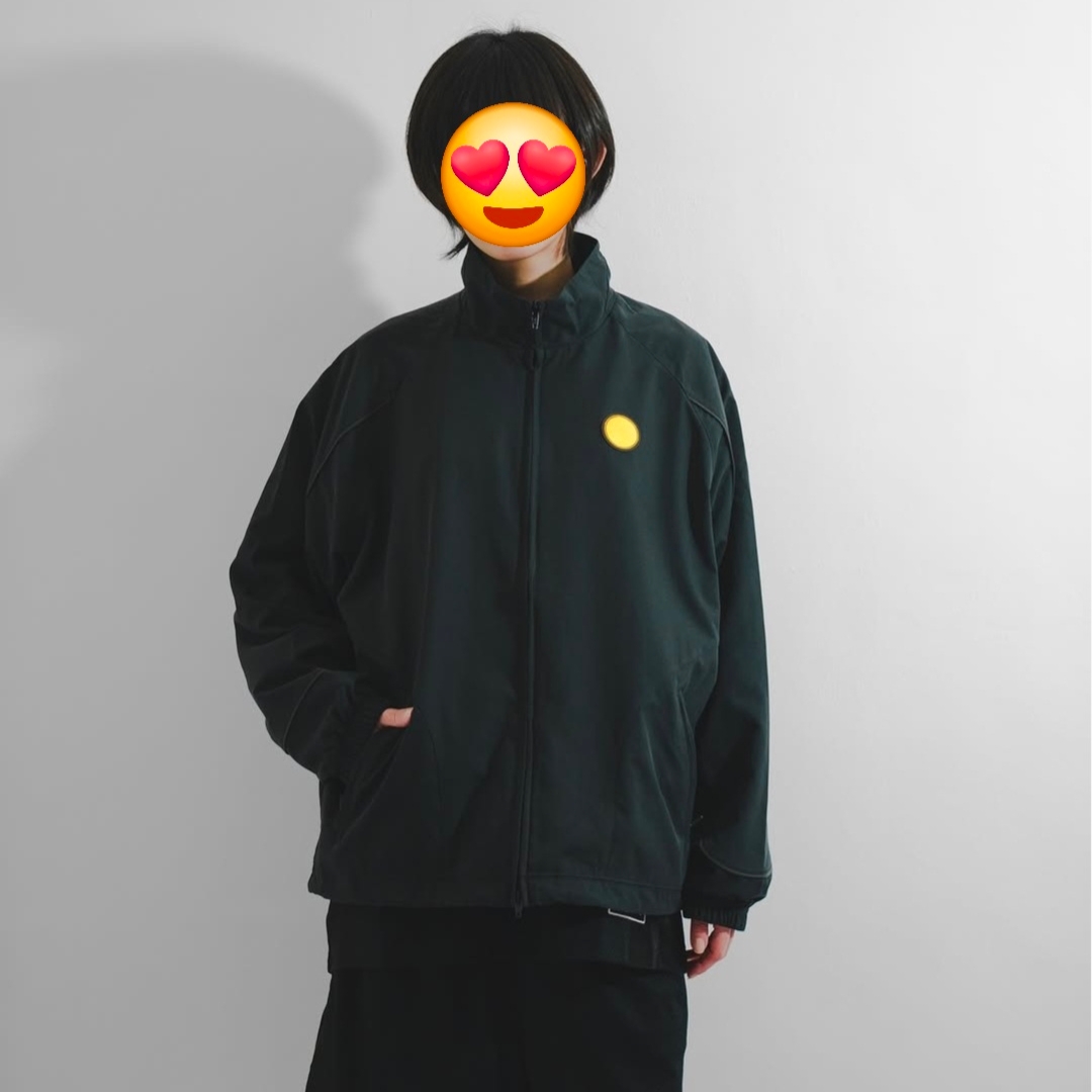 Supreme x Jordan Track Jacket Black - 26SS 착용 스타일 - 2