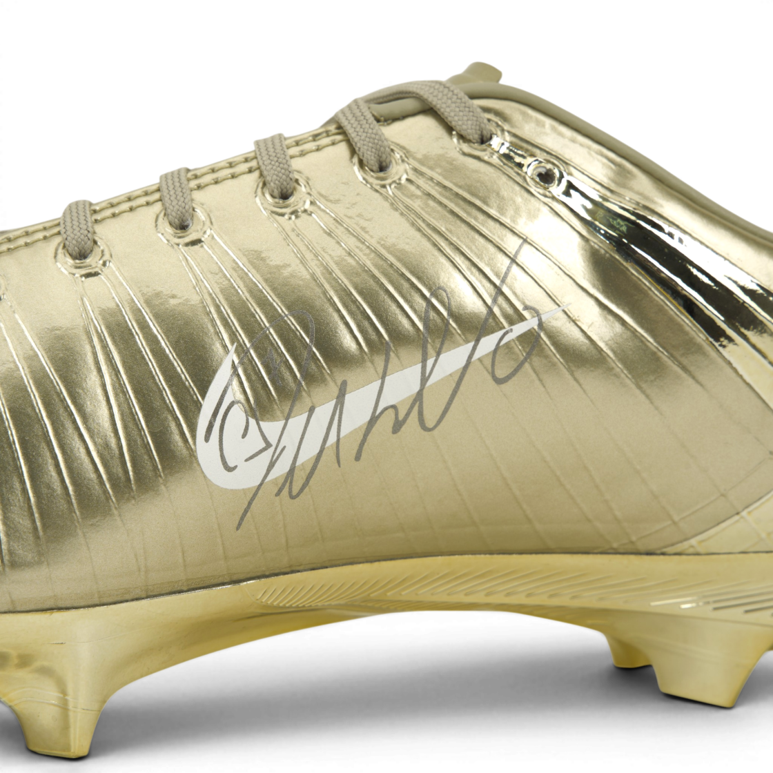 나이키 머큐리얼 슈퍼플라이 RGN FG SE CR7 메탈릭 골드 스타(Nike Mercurial Superfly 1 RGN FG SE CR7 Metallic Gold Star) - 7