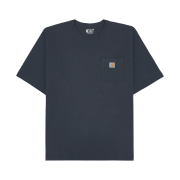 Carhartt Loose Fit Heavyweight Regular Short Sleeve Pocket T-Shirt Bluestone