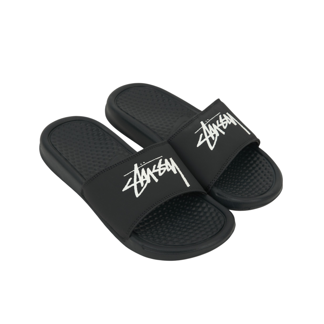 나이키 x 스투시 베나시 슬라이드 오프 느와르(Nike x Stussy Benassi Slide Off Noir) - 4