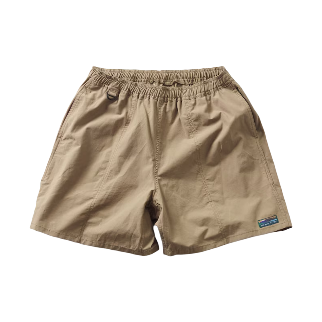 프릭스 스토어 코튼 나일론 패커블 이지 쇼츠 베이지(Freak's Store Cotton Nylon Packable Easy Shorts Beige) - 1