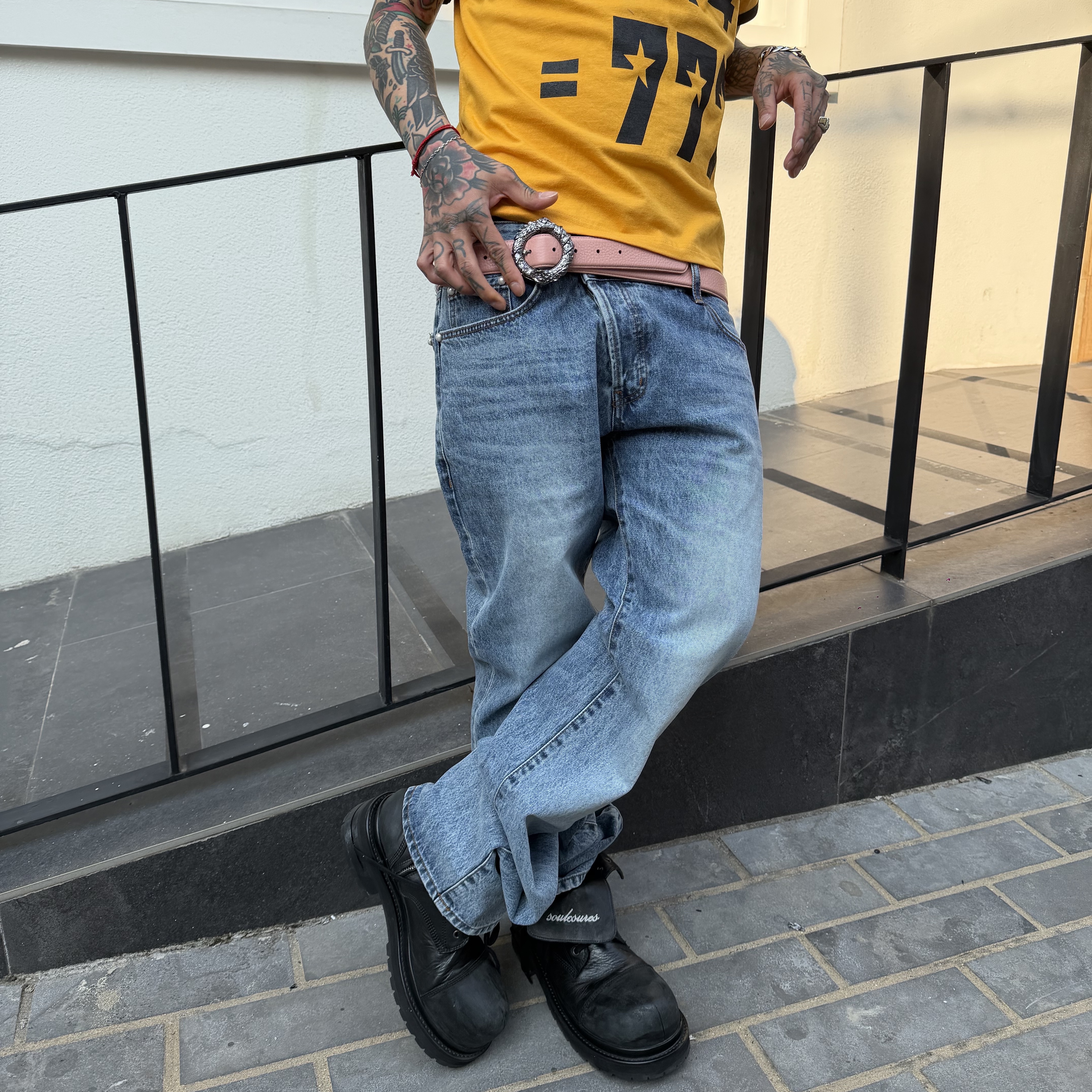NOFAKESHIT Pure Denim 착용 스타일 - 3