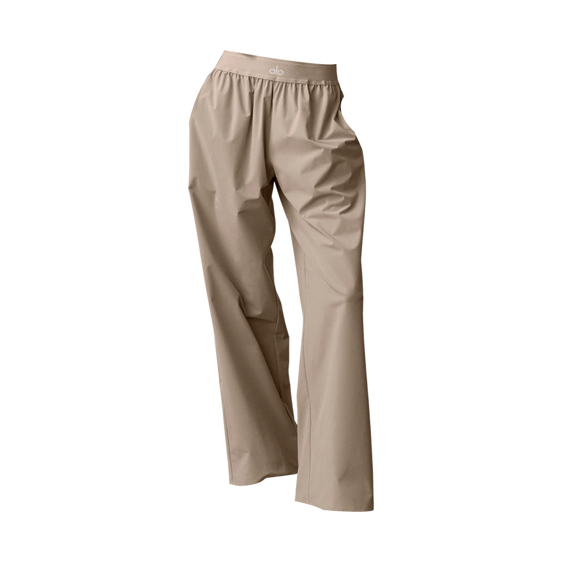 (W) 알로 요가 레귤러 수트 업 트라우저 그래블((W) Alo Yoga Regular Suit Up Trousers Gravel) - 1