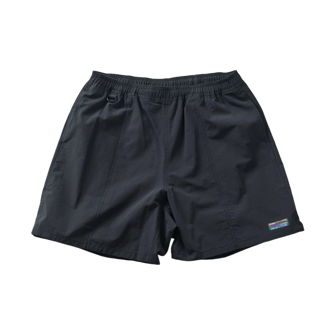 프릭스 스토어 코튼 나일론 패커블 이지 쇼츠 블랙(Freak's Store Cotton Nylon Packable Easy Shorts Black)