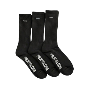 AKRYL Fruits Icon Socks Black - 26FW