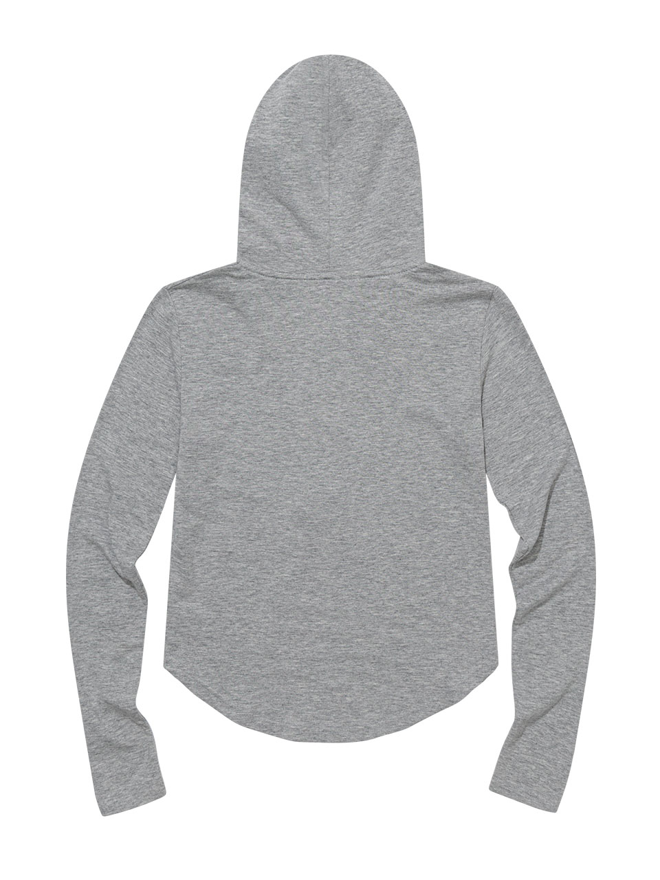 어글리쉐도우 슬림 롱 버튼 후디 탑(그레이)(Uglyshadow Slim Long Button Hoodie Top(Grey)) - 2