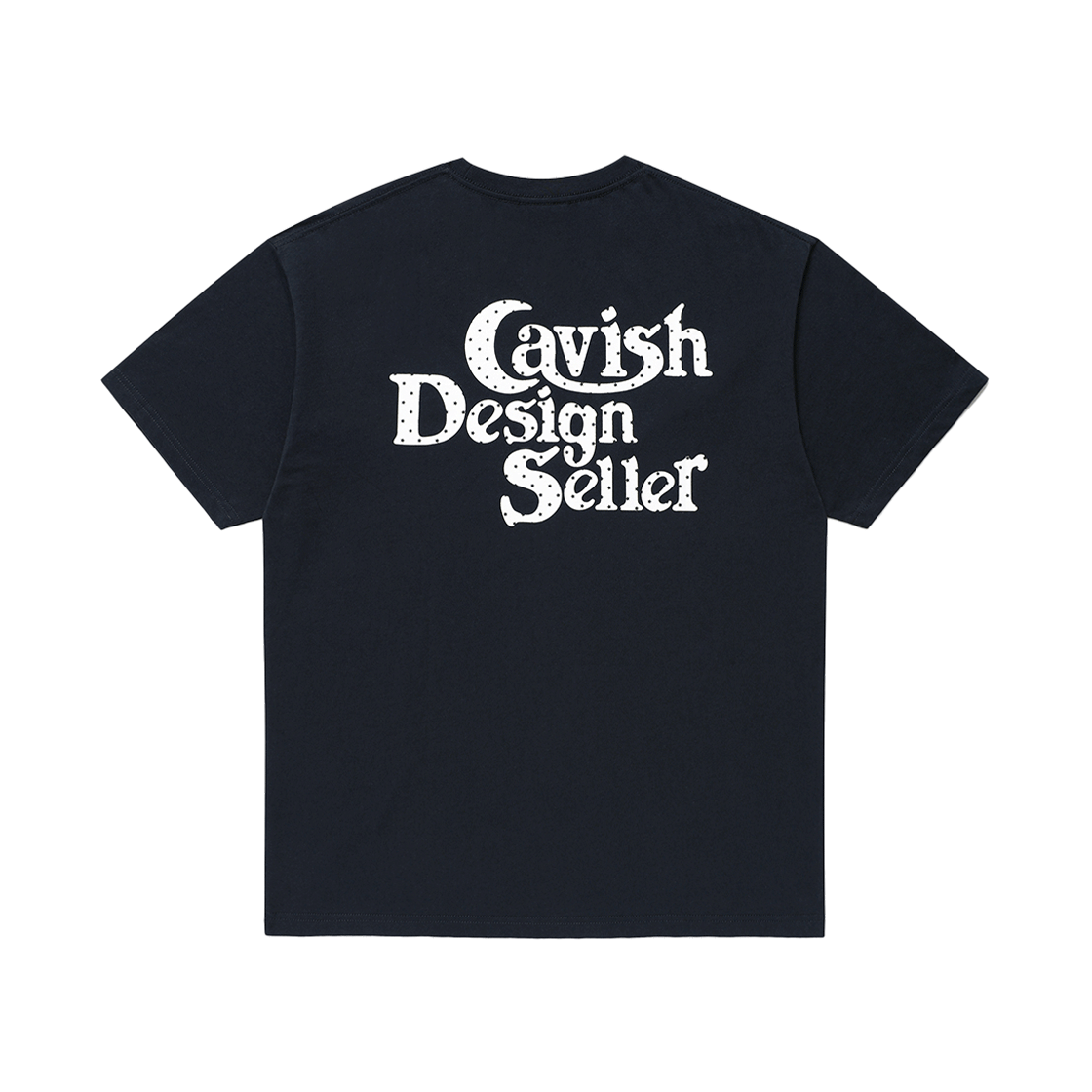 카비시 스타 셀러 로고 숏슬리브 티셔츠 네이비(CAVISH Star Seller Logo SS Tee Navy)