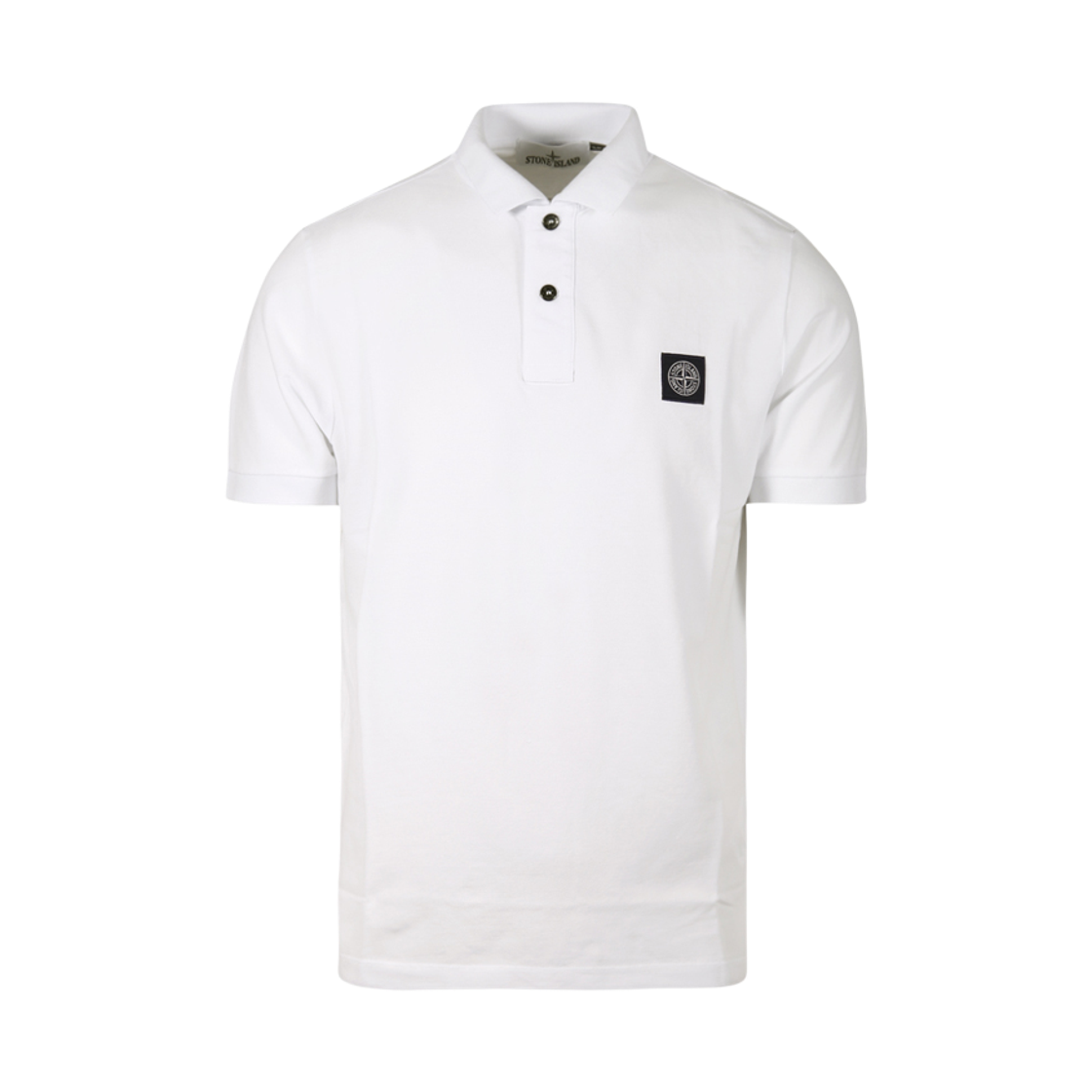 [17% 쿠폰] 스톤 아일랜드 2200008 슬림 pk 폴로 티셔츠 화이트 - 26SS([17% 쿠폰] Stone Island 2200008 Slim PK Polo T-Shirt White - 26SS)