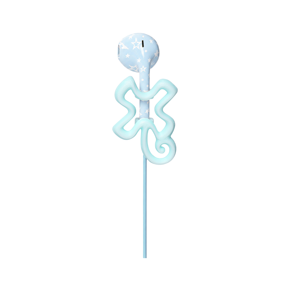 [KREAM 단독] 카비시 x 하현상 스타 와이어드 이어폰 블루 (USB-C)([KREAM 단독] CAVISH × Ha Hyun Sang Star Wired Earphones Blue (USB-C)) - 4