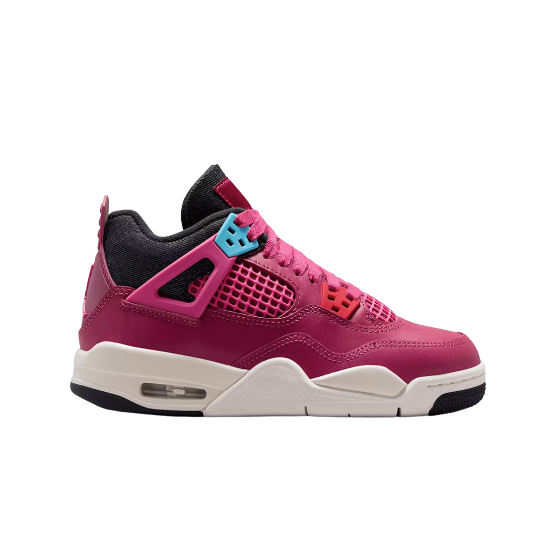 IO2829-600 (GS) Jordan 4 Retro Sweet Beet Desert Pink