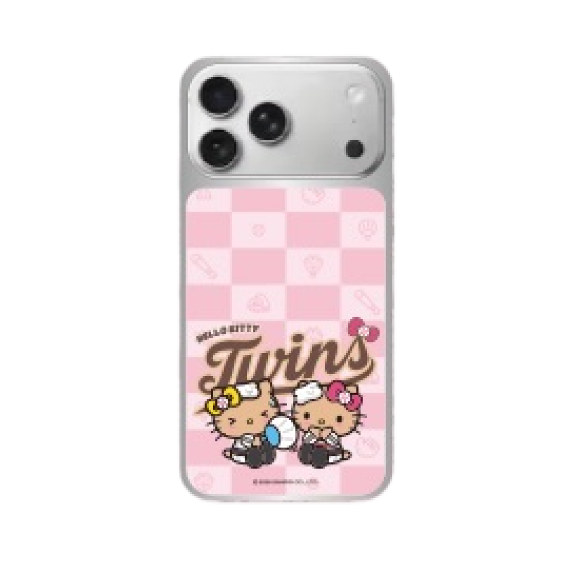 LG 트윈스 x 태닝 헬로 키티 에폭시 폰케이스 썸머(LG Twins x Tanning Hello Kitty Epoxy Phone Case Summer) - 1
