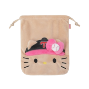 LG Twins x Tanning Hello Kitty Drawstring Pouch