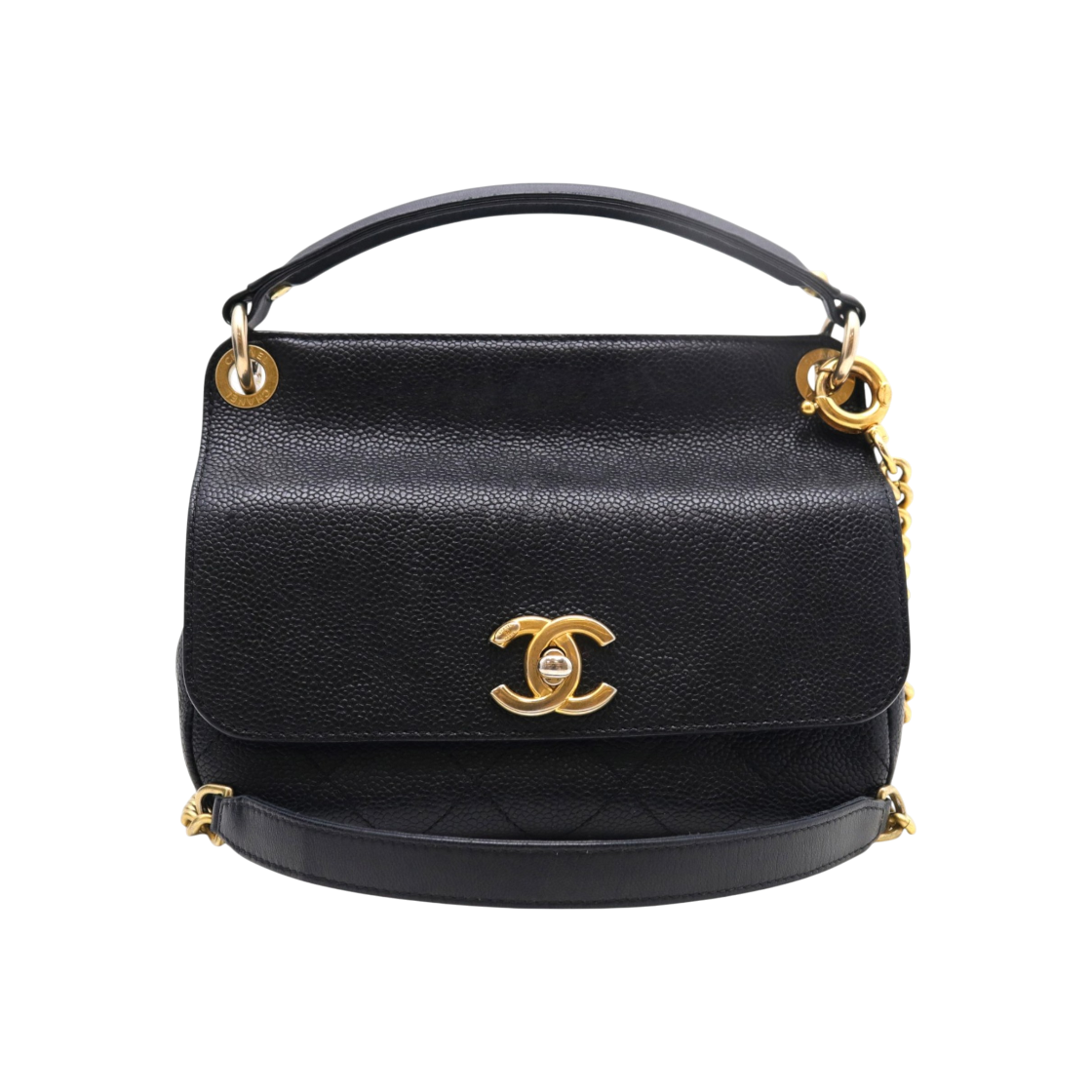 IT5A2IVP46VT Chanel CC Mini Top Handle Bag, Season 23