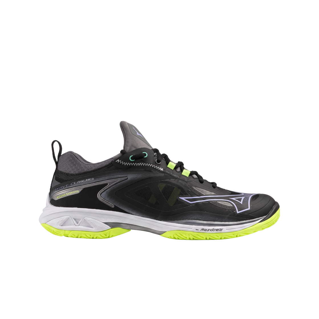 71GA247311 Mizuno Badminton Wave Claw Neo III Black Purple