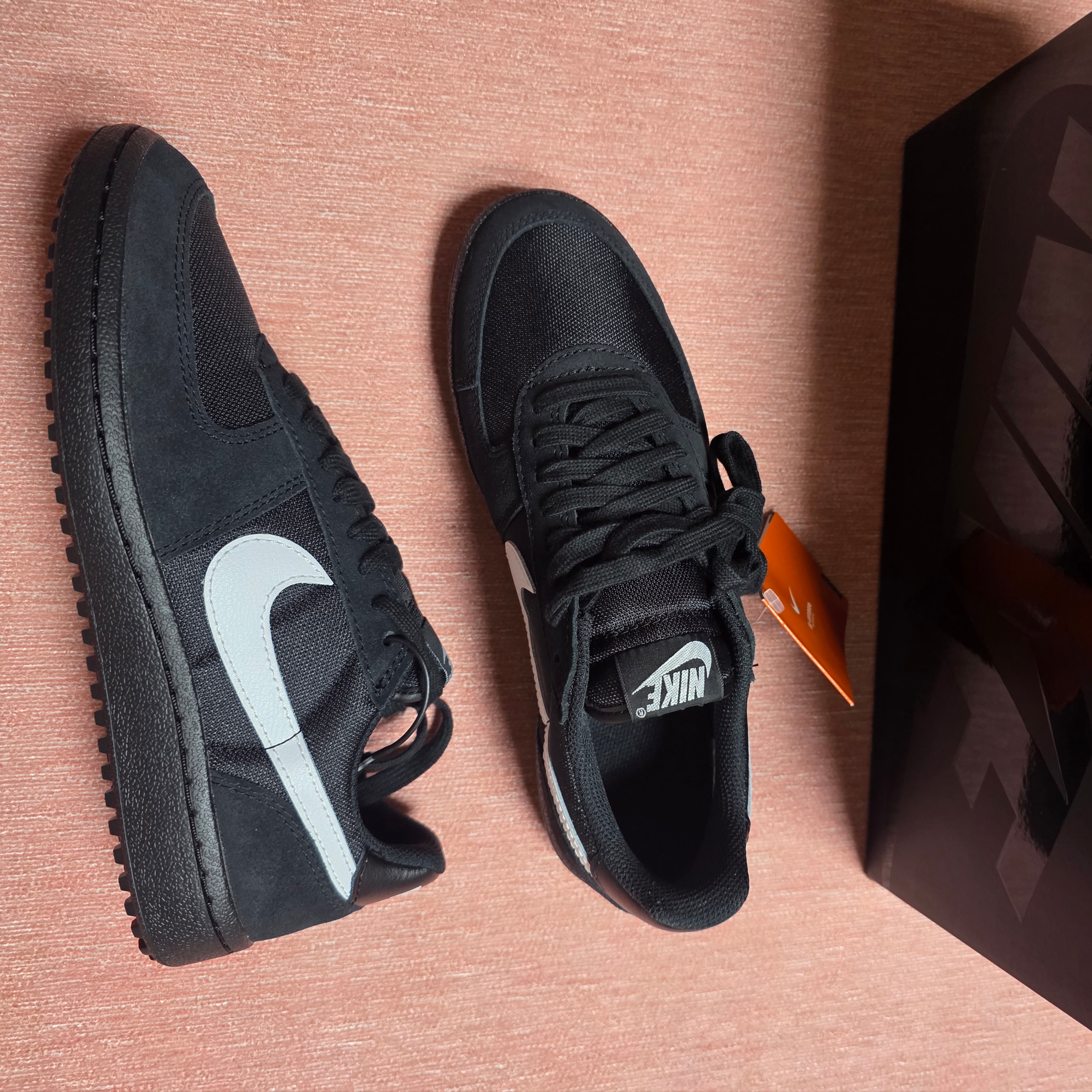Nike Field General 82 Black White 착용 스타일