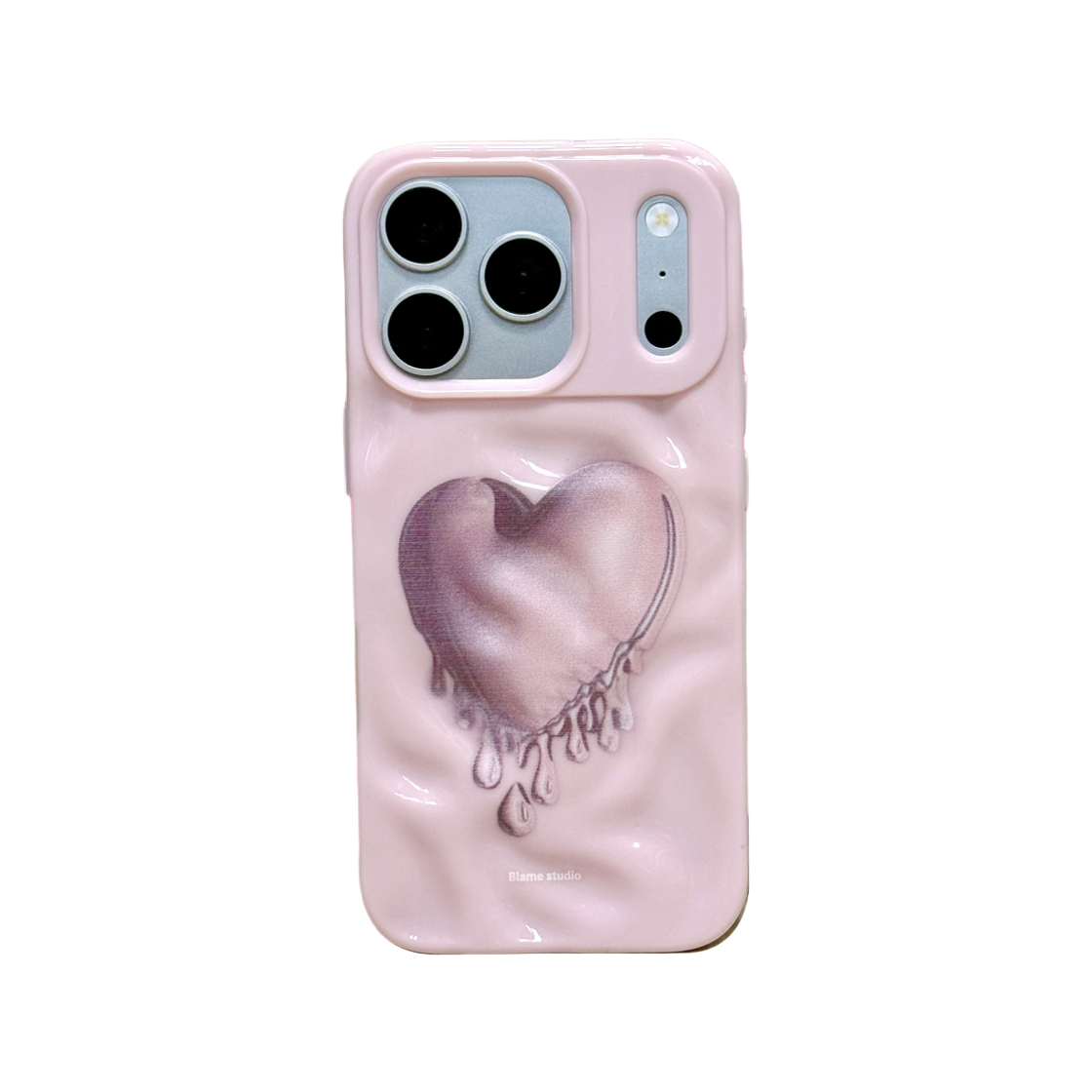 블레임스튜디오 오버플로잉 러브 핑크 케이스(BLAMESTUDIO Overflowing love pink Case)