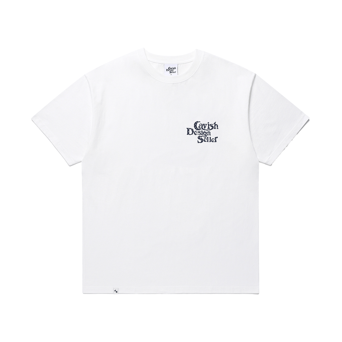 카비시 스타 셀러 로고 숏슬리브 티셔츠 화이트(CAVISH Star Seller Logo SS Tee White) - 2