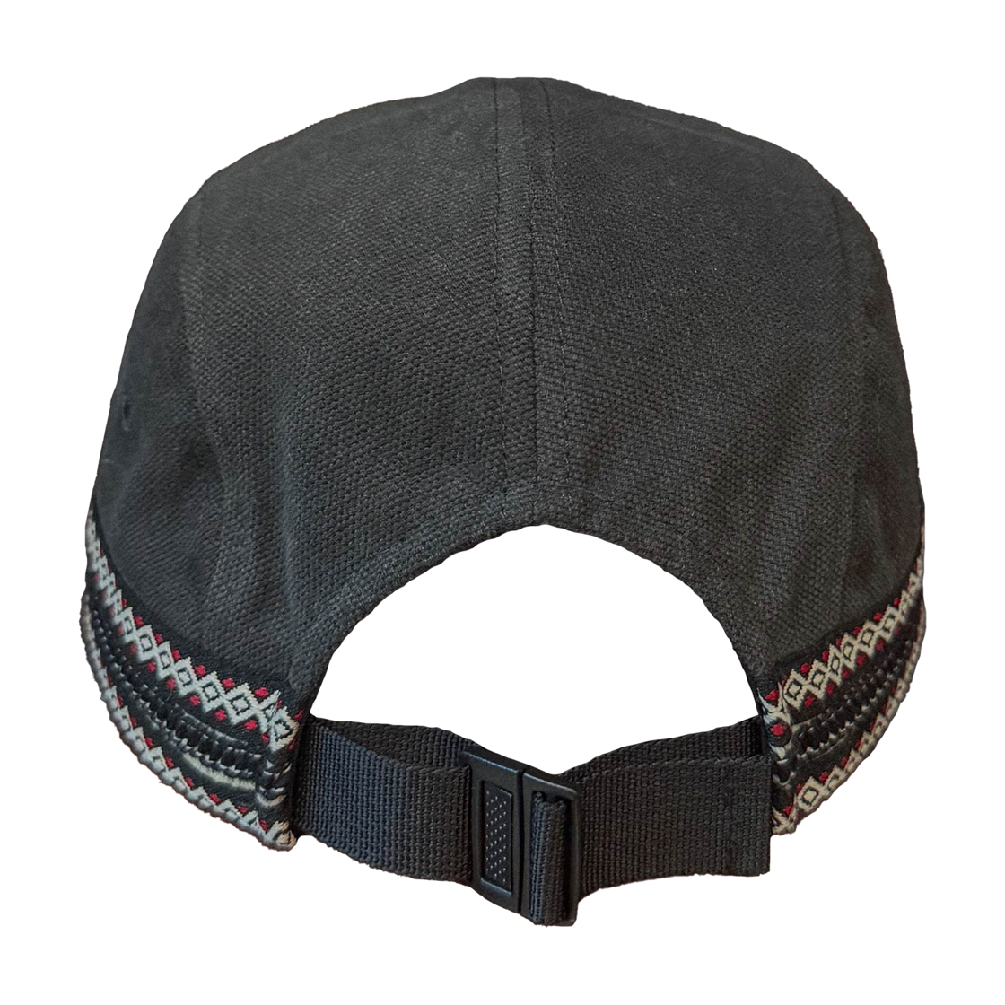 갈릭블루스 트라이벌 자카드 캠프 캡 차콜&레이디버그(GARLICBLUES Tribal Jacquard Camp Cap Charcoal & Ladybug) - 3