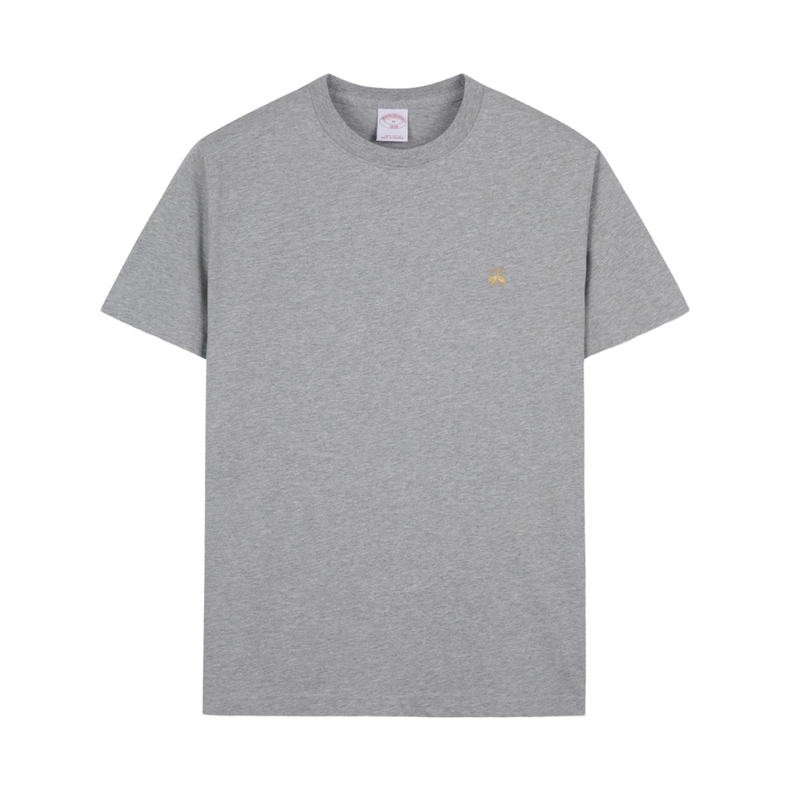 브룩스 브라더스 코튼 골든플리스 로고 티셔츠 그레이(Brooks Brothers Cotton Golden Fleece Logo T-Shirt Grey) - 1