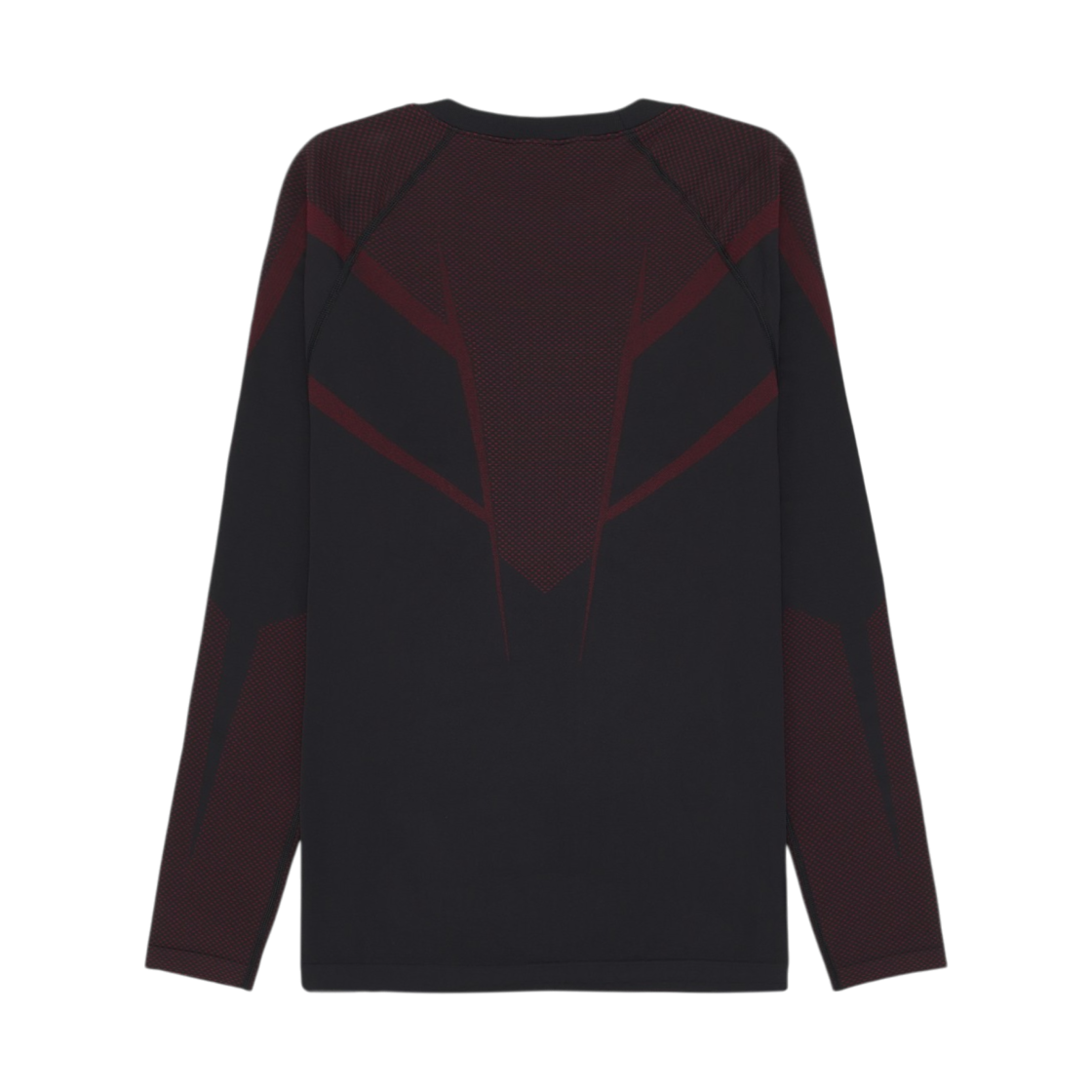 짐샤크 오닉스 5.0 심리스 롱 슬리브 티셔츠 블랙 카마인 레드(Gymshark Onyx 5.0 Seamless Long Sleeve T-Shirt Black Carmine Red) - 2