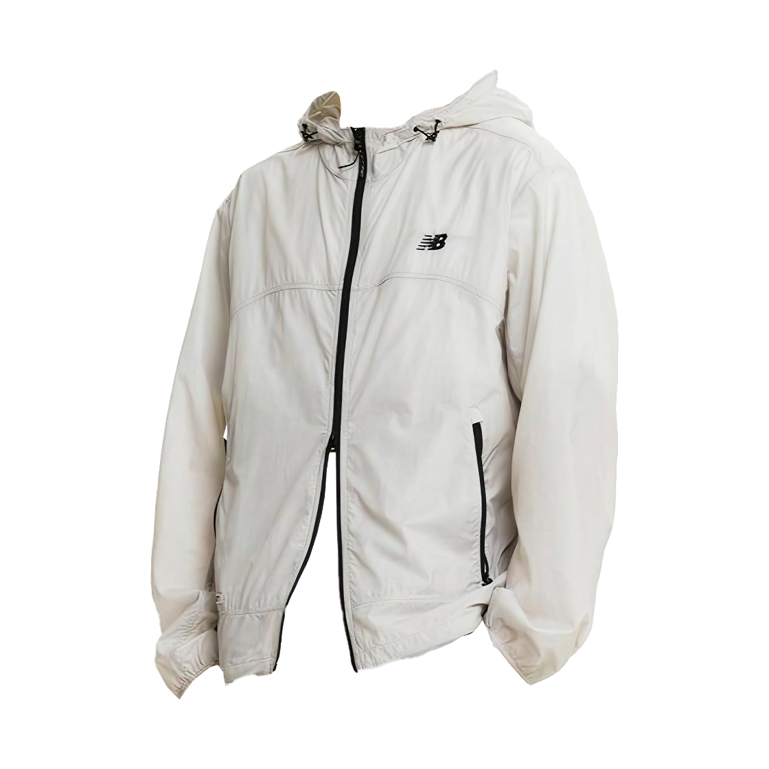 뉴발란스 에센셜 스몰 로고 경량 윈드브레이커 라이트 베이지(New Balance Essential Small Logo Lightweight Windbreaker Light Beige) - 1