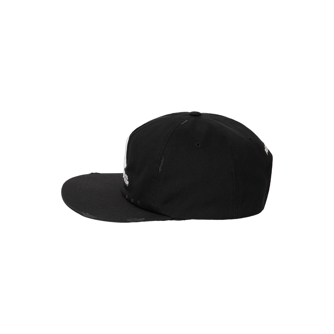 피드파이퍼 피 로고 워시드 캡 블랙(PIEDPIPER P Logo Washed Cap Black) - 3