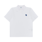 Ader Error Sig; TRS Tag Polo T-Shirt 01 Off White
