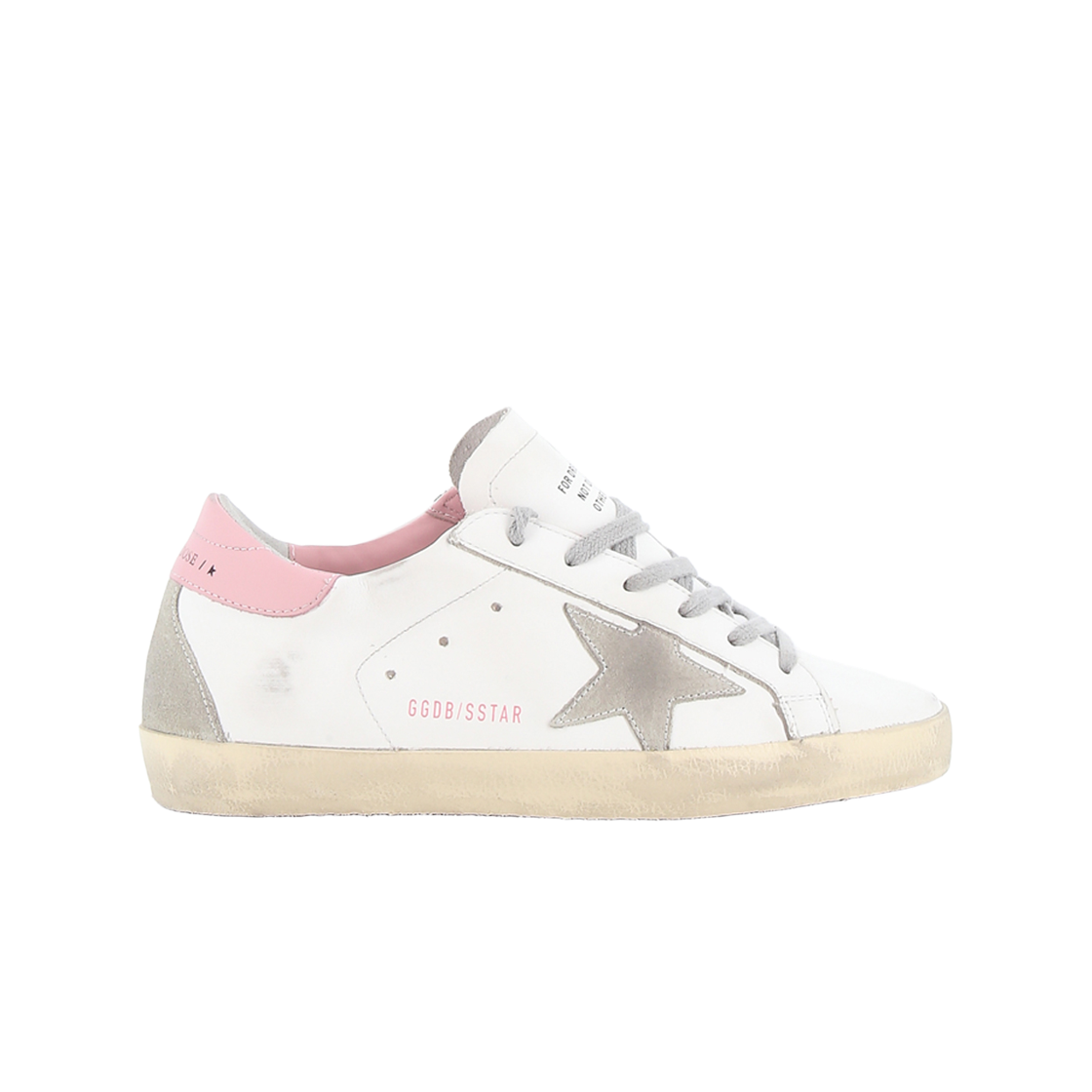 [17% 쿠폰] (W) 골든구스 슈퍼스타 화이트 핑크탭 스니커즈([17% 쿠폰] (W) Golden Goose Superstar White Pink Heel Tab Sneakers)