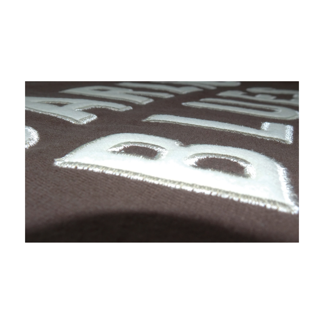 갈릭블루스 04 "갈릭 블루스" 아플리케 로고 티셔츠 브라운(GARLICBLUES 04 "Garlic Blues" Appliqué Logo T-Shirt Brown) - 5