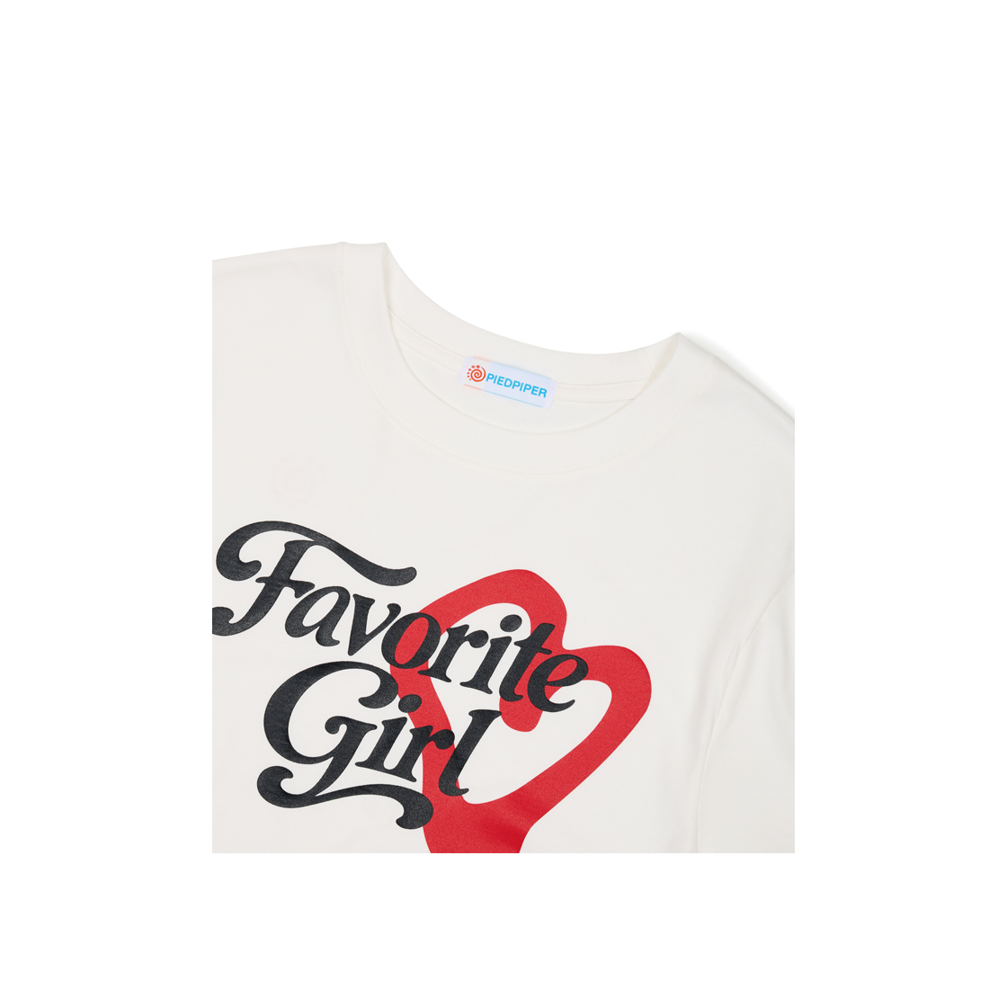 피드파이퍼 페이보릿 걸 티셔츠 화이트(PIEDPIPER Favorite Girl T-Shirt White) - 3