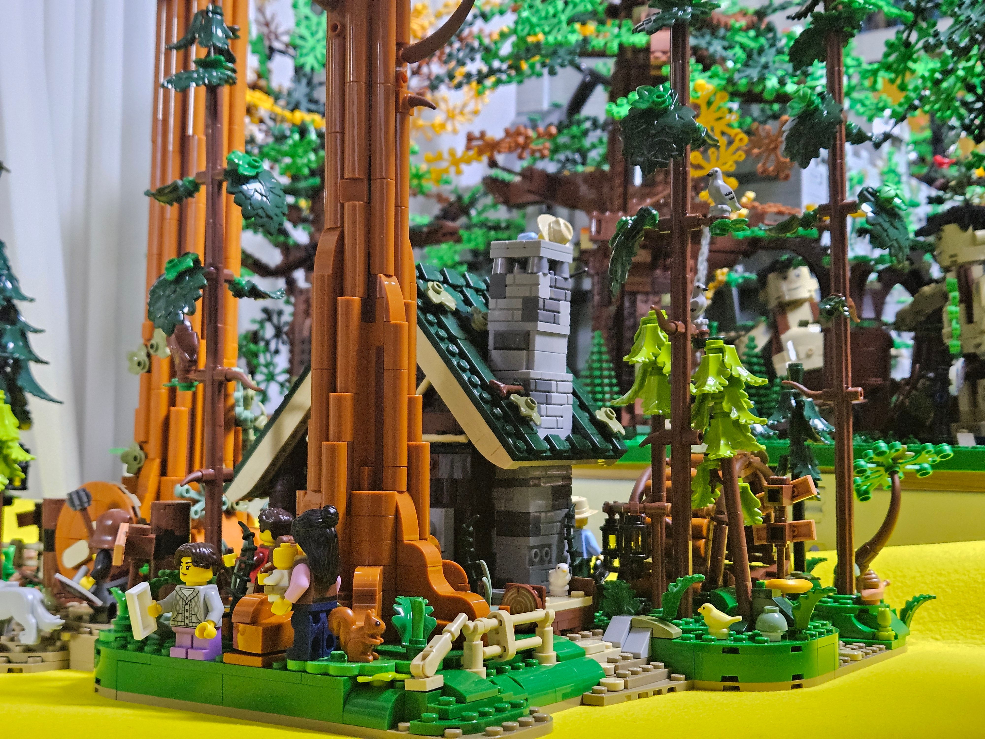 Lego Bricklink Sequoia Tree Trail 착용 스타일 - 2