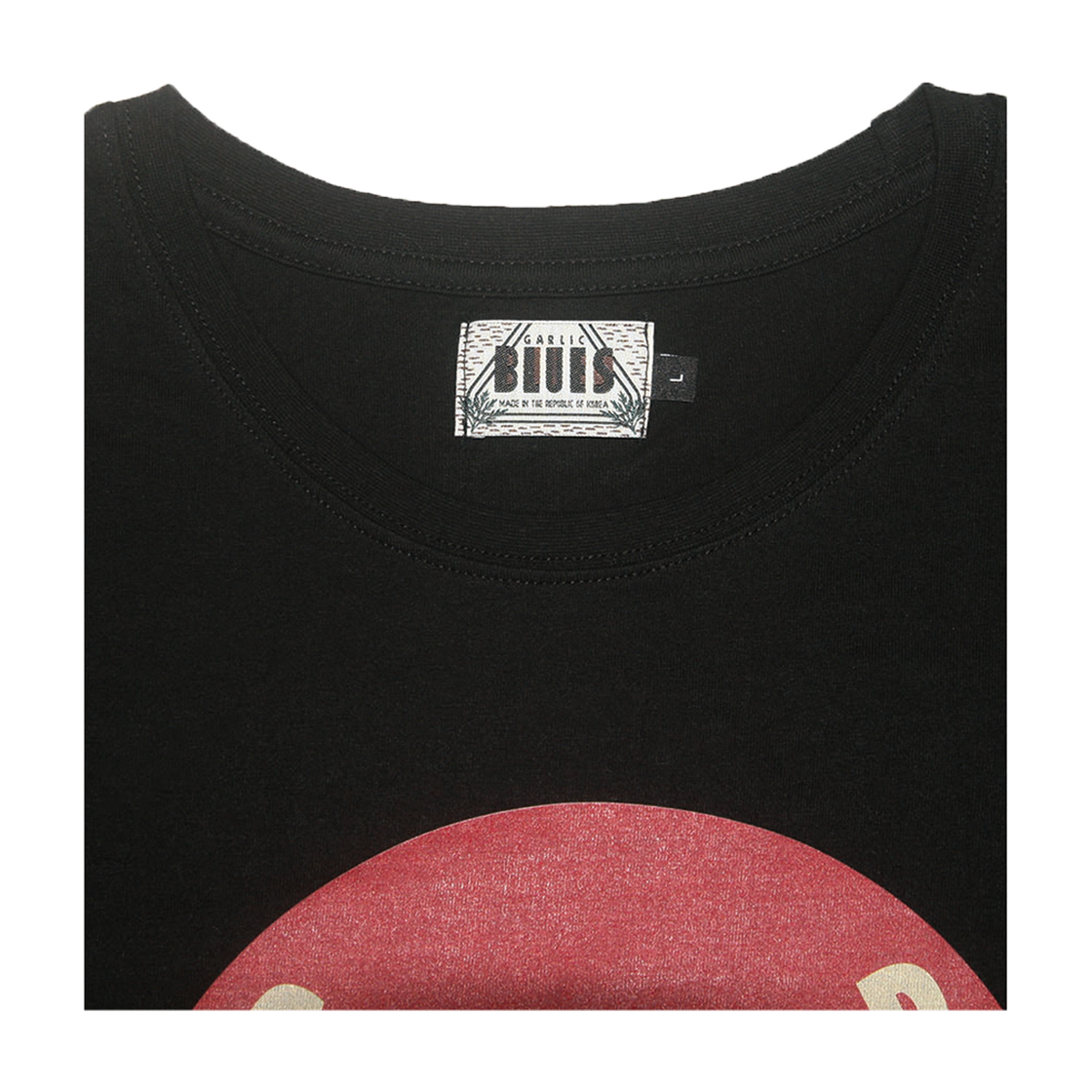 갈릭블루스 01 "런" 티셔츠 블랙(GARLICBLUES 01 "Run" T-Shirt Black) - 2